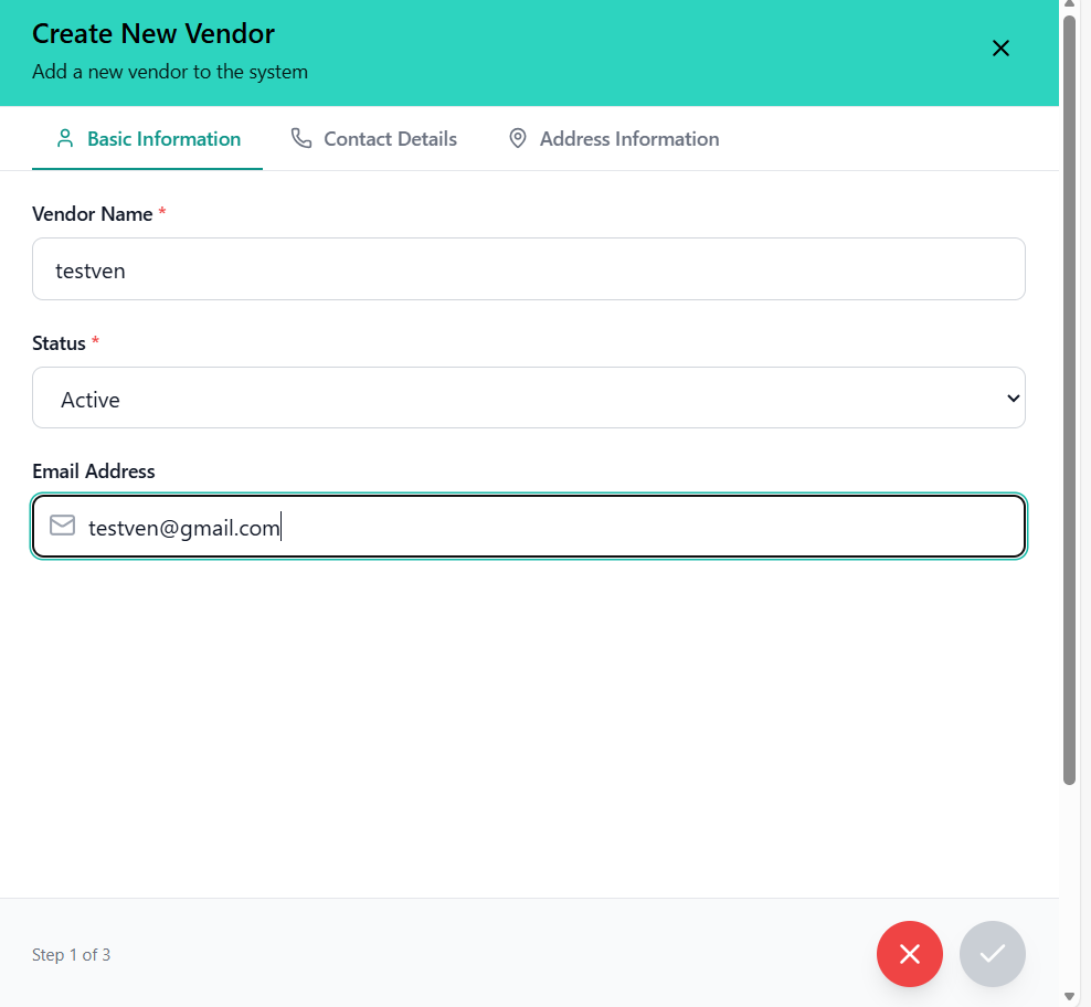 Dashboard Screenshot