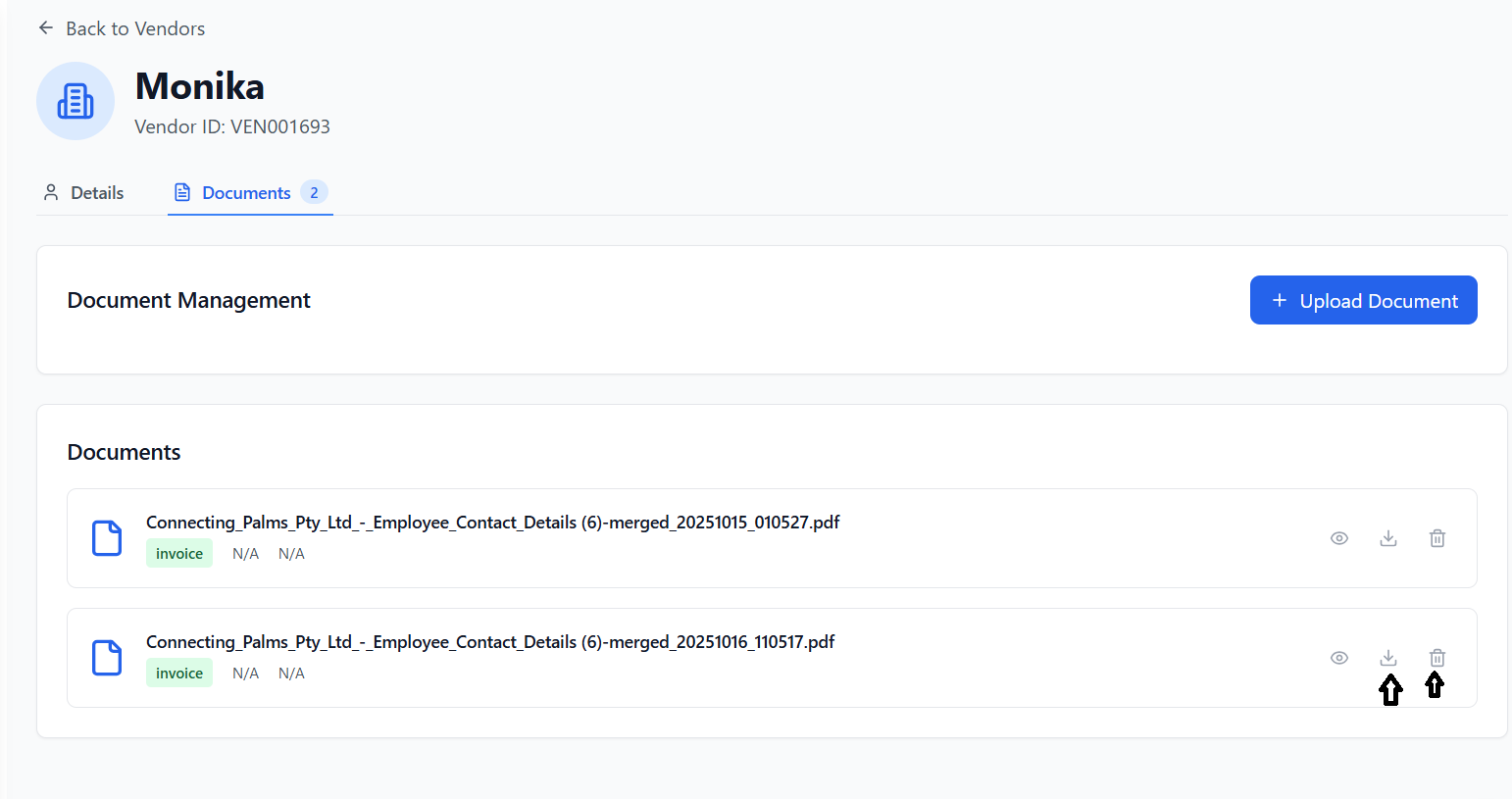 Dashboard Screenshot