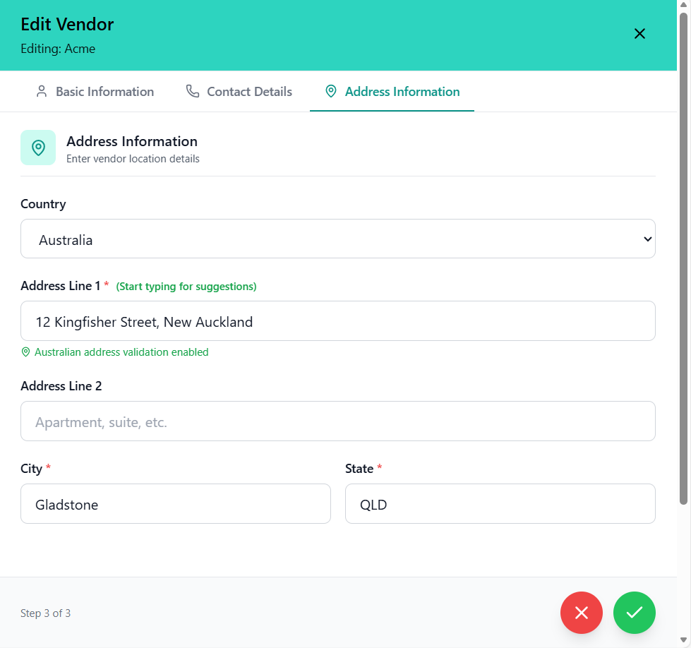 Dashboard Screenshot