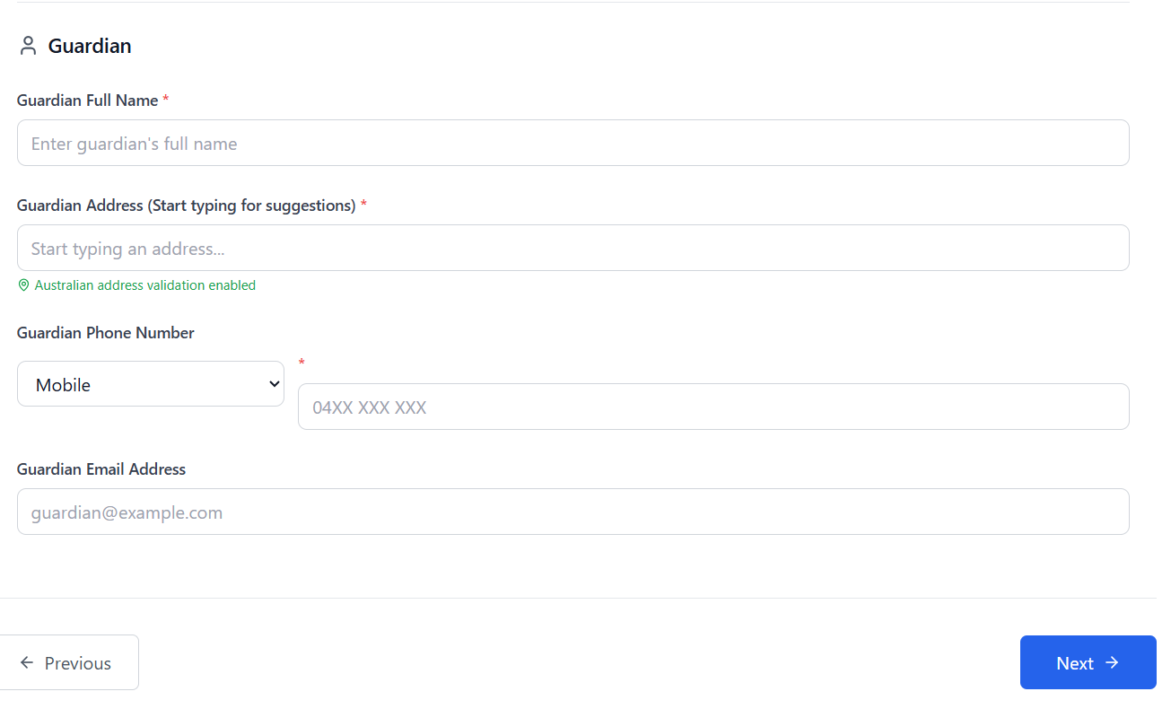 Dashboard Screenshot